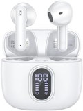 WHYKJTEK Bluetooth Kopfhörer In Ear Kopfhörer Kabellos Bluetooth 5.3 mit 4 ENC Mic, HiFi Stereo Deep Bass Ohrhörer 40 Std Spielzeit mit LED Anzeige, IPX7 Wasserdicht