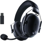 Razer BlackShark V2 Pro (2023) - Kabelloses Premium-Esports-Headset (HyperClear Super-Breitband-Mikrofon, Triforce Titanium 50mm Treiber, HyperSpeed Wireless-Technologie, bis zu 70 Std. Akku) Schwarz