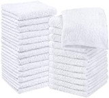 Utopia Towels Waschlappen aus Baumwolle, Grau, 60 Stück, 100% ringgesponnene Baumwolle, hochwertige Flanell-Gesichtstücher, sehr saugfähig und weich