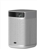 XGIMI MoGo 2 Mini Beamer, 400 ISO Lumen, 2X8W-Lautsprecher, Portable Beamer WiFi Bluetooth Heimkino Vidoe Projektor mit Autofokus, Objektvermeidung, Bildschirmanpassung. Grey