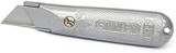 Stanley Messer 199 E 1-10-199 (mit feststehender Klinge, 140 mm Länge, robustes Gehäuse aus Zinkdruckguss, mit patentierter InterLock-Verbindung, Ersatzklingen im Griff verstaubar)