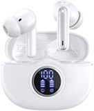 Bluetooth Kopfhörer, Kopfhörer Kabellos Bluetooth 5.3 In Ear mit Indicateur LED, 40 Std ENC Lärmreduzierung dual Mikrofon HiFi Stereo Kopfhörer, IP7 Wasserdicht in ear Ohrhörer für Sport und Arbeit