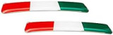 4R Quattroerre.it 14171 Aufkleber Italien Flagge für Schalthebel Alfa Giulia Stelvio, 2er-Set